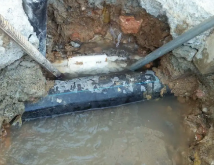 沁阳测漏水之水管漏水